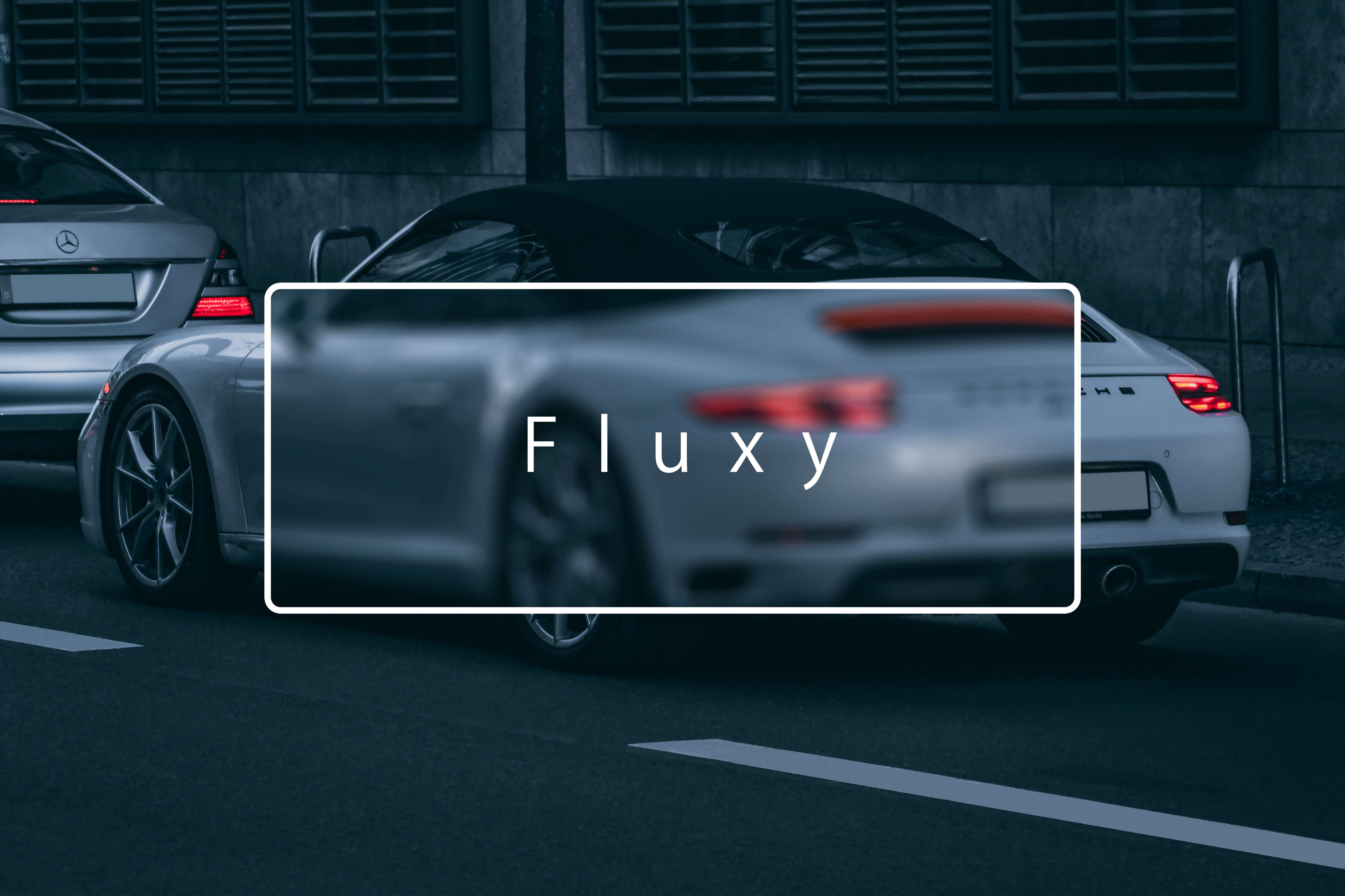 Porsche 911 Steht Hinter einem Mercedes